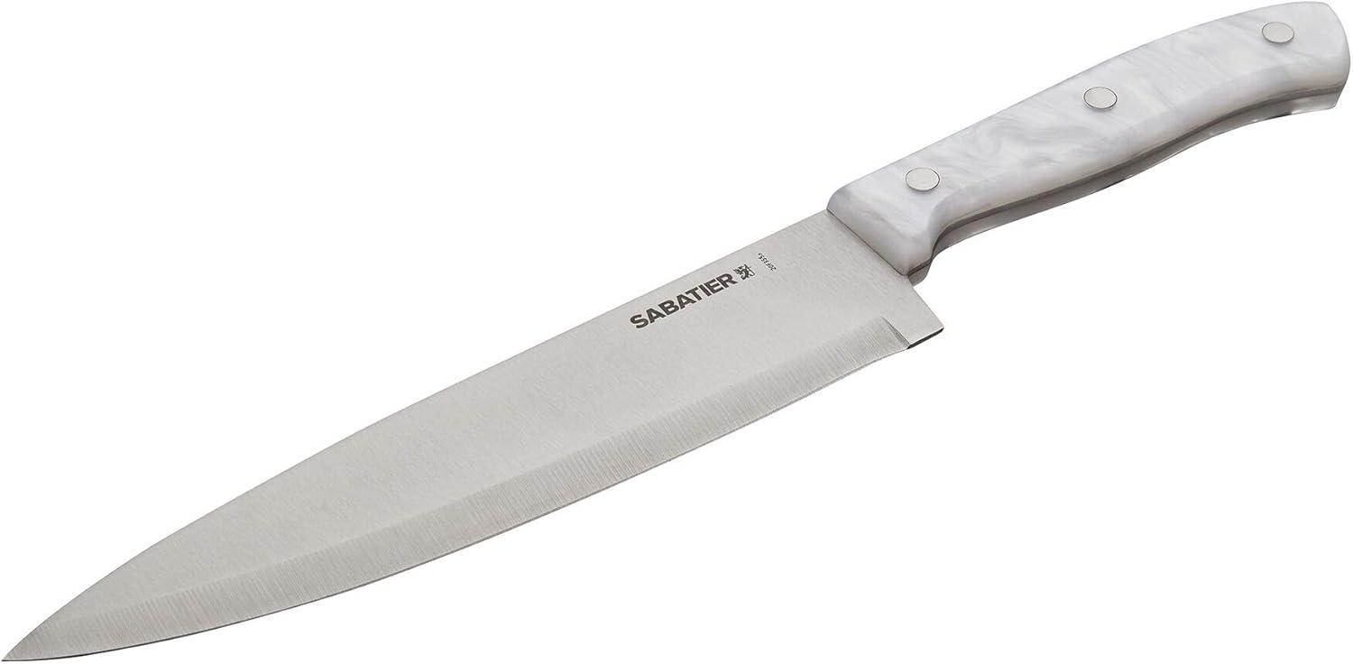 image:imageSabatier 5255854 Triple Rivet Knife Block Set 15Piece BlackWhite