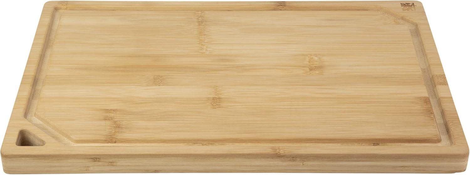 image:imageSabatier ExtraLarge Bamboo Cutting Board with Juice Trench amp Handles Reversible Kitchen Chopping Board for Meal Prep amp Serving Bread Board with Grooves for Charcuterie 12 x 1818L x 12W