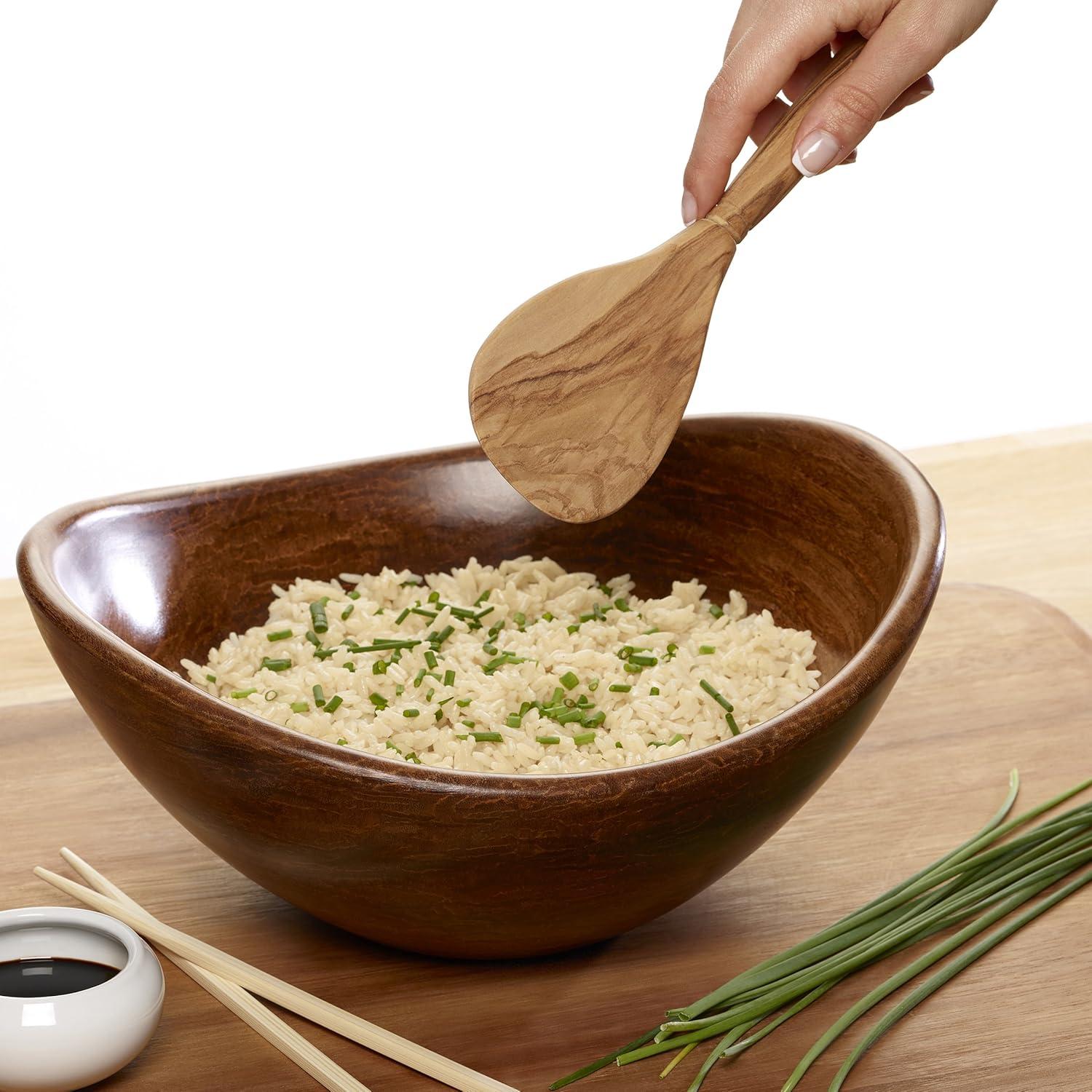 image:imageSabatier Olivewood AllPurpose Spoon Perfect for stirring mixing basting or serving 14Inch984 x 286 x 071