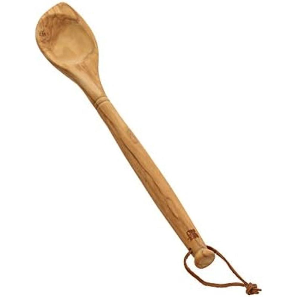 image:imageSabatier Olivewood AllPurpose Spoon Perfect for stirring mixing basting or serving 14Inch1377 X 236 X 098